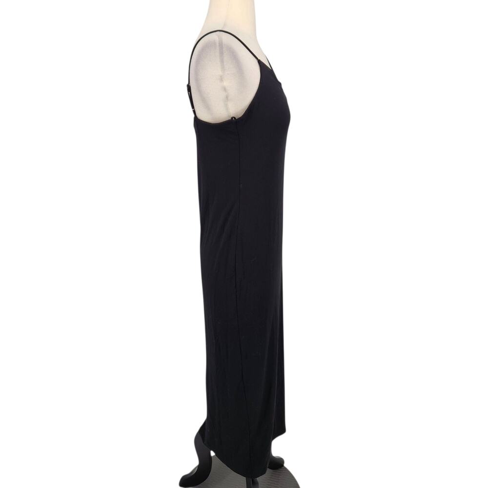 & Other Stories Asymmetrical Neckline Midi Tank Column Dress Sleek Minimalist - Picture 7 of 7